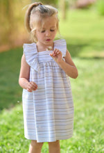 Load image into Gallery viewer, striped frill dress
