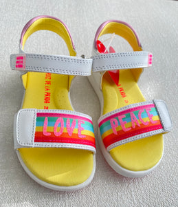 Love/Peace Sandals