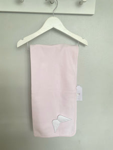 Pink cotton muslin blanket