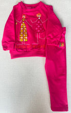 Load image into Gallery viewer, Fuchsia sweatshirt + leggings set

