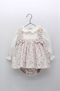 “Daisy” floral dress + bloomers