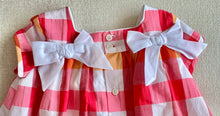 Load image into Gallery viewer, &quot;Rosie&quot; multicoloured gingham dress + knickers set
